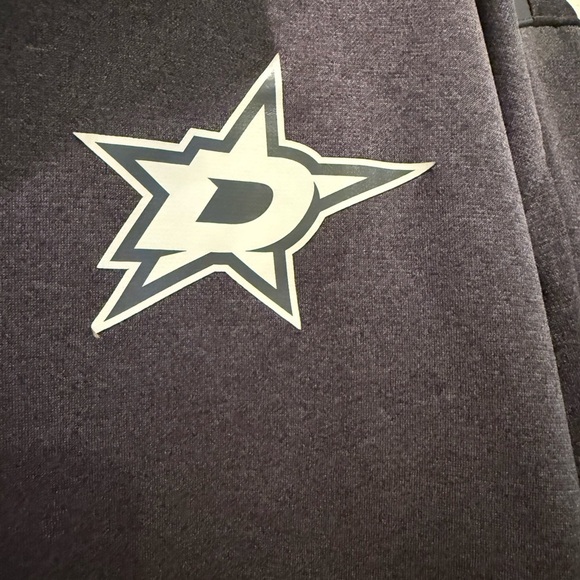 Fanatics Authentic Pro Gray Pullover NHL Dallas Stars - Picture 2 of 7